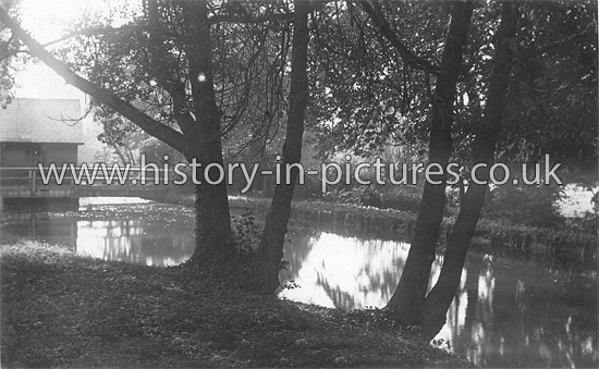 River Chelmer, Felstead, Essex. c1920's
